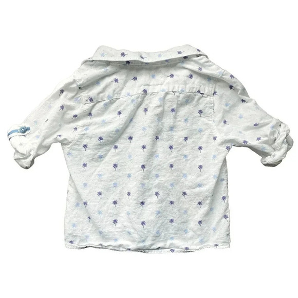 Zara Baby | Lightweight Button Down (12-18 mos) 🌴 - Picture 3 of 5